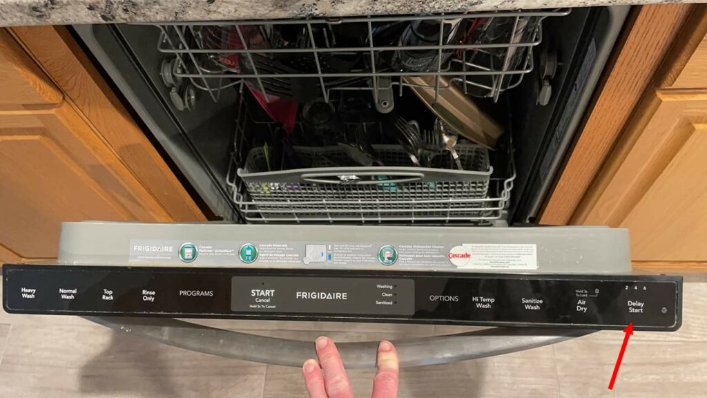 Why Frigidaire Gallery Dishwasher Start Button Is Not Working?
